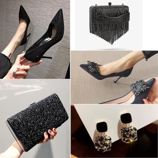 14400 kpl Harmaita Litteitä Strassita DIY-Töihin, Musta Timantti, SS20, 4,6-4,8 mm Black Diamond SS20/14400pcs
