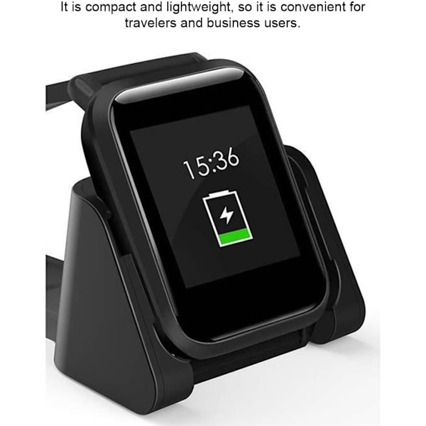 Smartklokke ladestasjon kompatibel med Lite Amazfit Bip A1915 1608 bærbar magnet ladestasjon forbrukerelektronikk