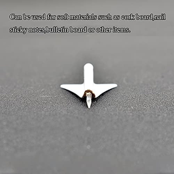 Vita 12 stk Kreative Push Pins - Tommelspiker, Spikhuvud, Trykk, Smiidig, Hold Fast, Liten Hull, Lang Nok For Å Håndtere