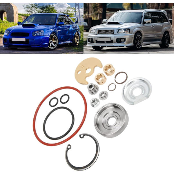 Turbo Reparationssæt, Turbo Reparation Ombygning Service Kit Erstatning for TD04 TD04L 13T 14T 15T 16T 18T 19T 49377-04300