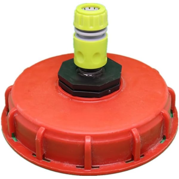 IBC-säiliön kansi 163 mm IBC-säiliösovitin CAP Ton-ämpäriadapter med tuuletusreiällä ulkotiloihin