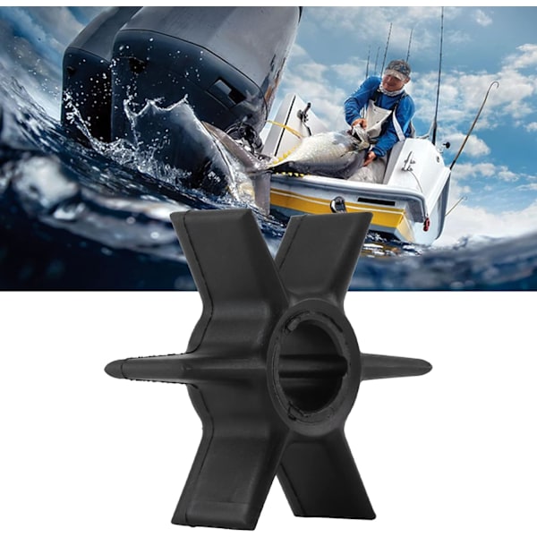 47-19453 47-19453T Vandpumpe, Pumpehjul, 6 Blade Vandpumpe, Pumpehjulsæt, Dele og Tilbehør Udskiftning til Force 70 HK 75 HK Påhængsmotor