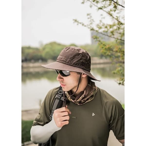 IC Solhat Herre Dame UV-Beskyttelse Foldbar Safarihat—max