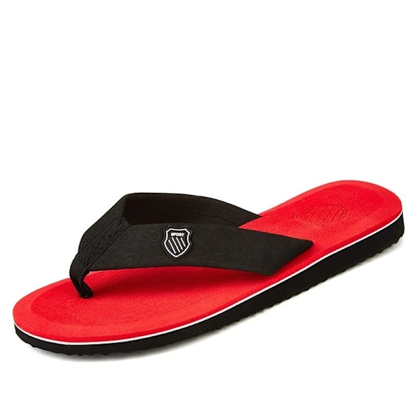 2024 Nya Skor Män Sommar Män Flip Flops Hög Kvalitet Strand Sandaler Anti-Slip Zapatos Hombre Casual Skor Man Tompar GRÅ 41