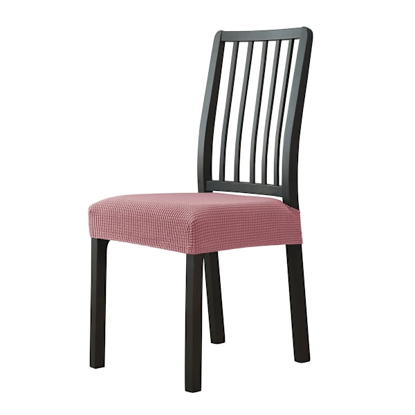 Vanntett stoltrekk i spandex jacquard, justerbart, for spisestue, polstret stoltrekk, 2024 rosa, 1 stk.