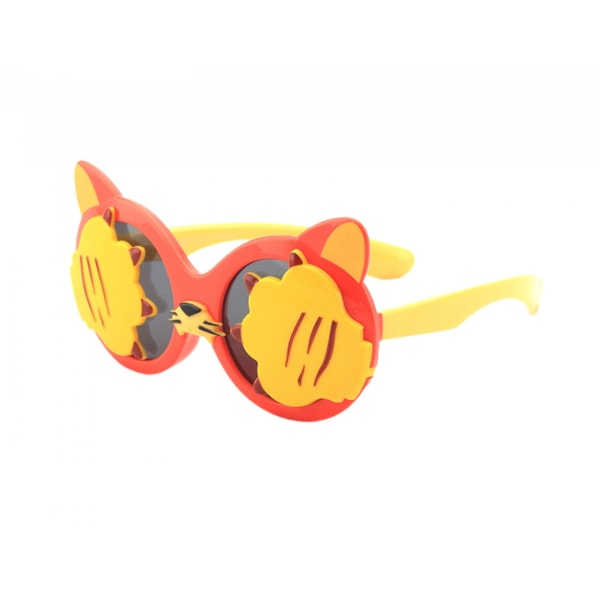 Aveki Tiger Design Solglasögon Barn Polariserade Solglasögon Lovely Eye Wear Festmaterial gynnar Glasögon Polarized Goggle för 3-12 år Barn (c3)