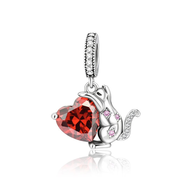 Havskildpadde Gave Pärla Sikkerhedskæde Til Pandora Original Armbånd 925 Sterling Sølv Clip Charms Hjerte Zircon D Smykkefremstilling YQT438