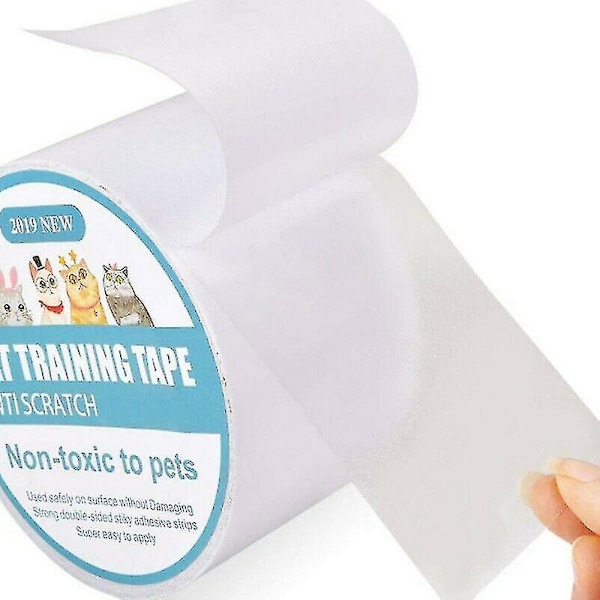 Kæledyr Kat Hund Anti-Scratch Tape Træning Sofa Dør Beskytter Guard Sticker 10M 10M