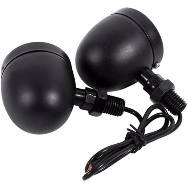 4st Motorcykel Blinkers Blinkers 12V Vattentät Univ