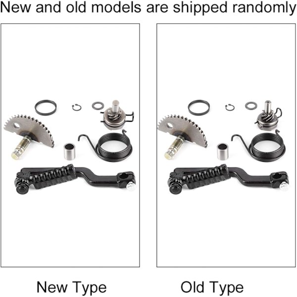 Kickstartspakke, Knallert Kickstartspak Gear Enhed Passer til GY6 49CC 50CC 80CC 100CC Scooter