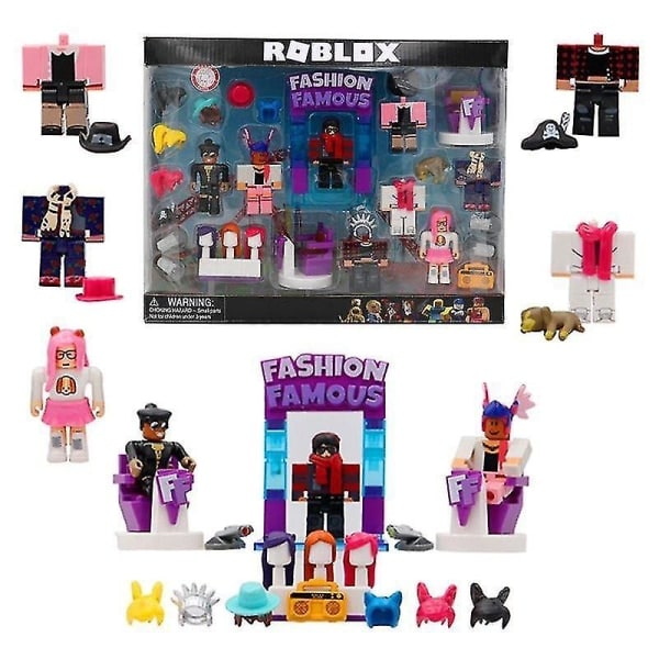 SQBB Roblox Spelkaraktär 8 st Figur Barn presentleksak