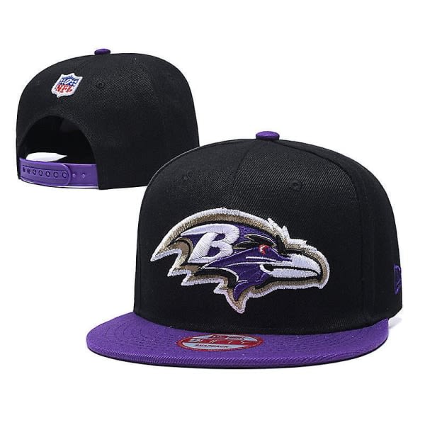 SQBB 2022 NFL Football Team Baseball Keps -Baltimore Ravens Falcons