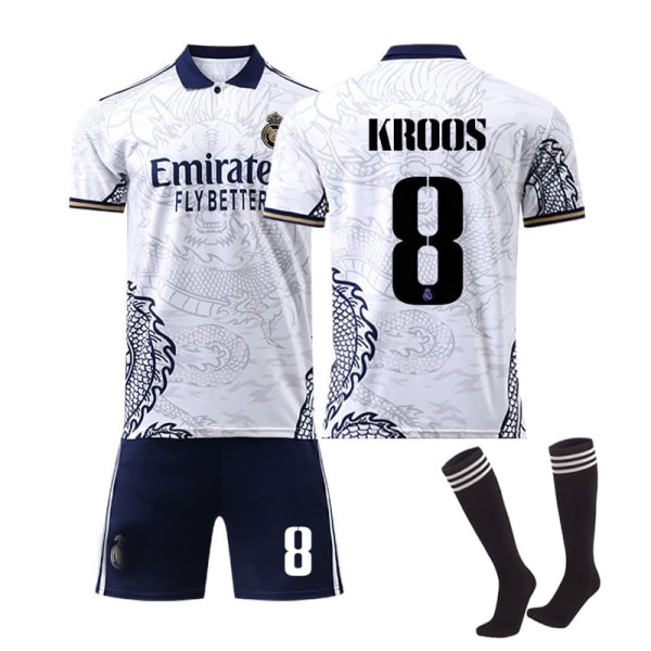 SQBB 22 Real Madrid Dragon tröja Print Edition NO. 8 Kroos set #M