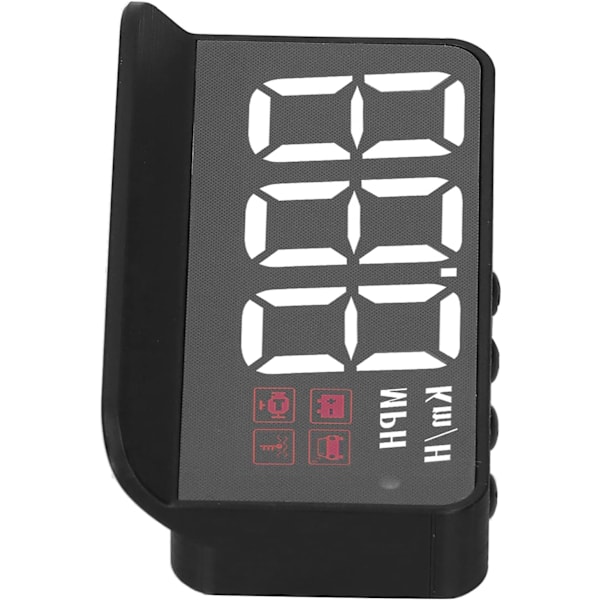 Bil OBD2 HUD Head Up Display Vindruta Projektor Flerfunktionsmätare Larm Trötthet Körpåminnelse