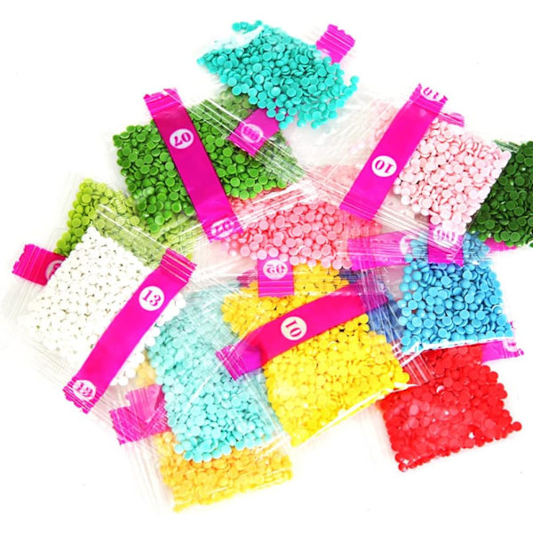 12/8/6/4-pack DIY Diamantkonst Julgranskortsset, Handgjorda Kristallkonstkort HK059