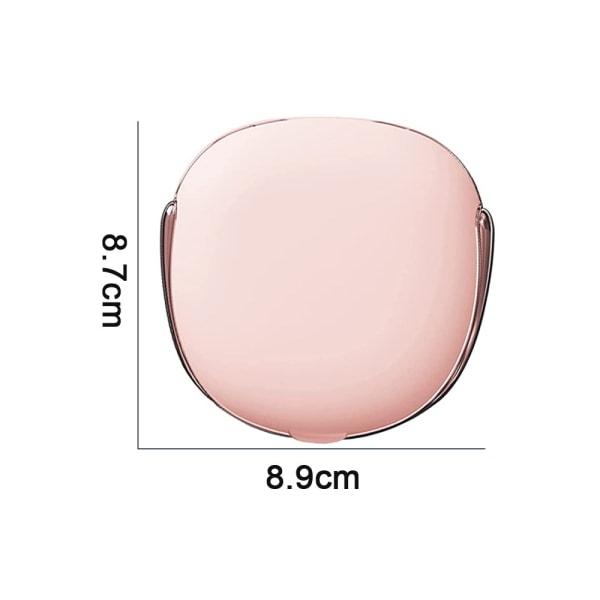 CQBB Kontaktlinsrengöringsmaskin, bärbar ultraljudsrengöring rosa