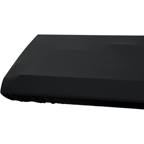 Tangentbord dammskydd tangentbordsskydd 61 tangenter elektroniskt pianodammskydd töjbart svart för digital 61 tangenter piano
