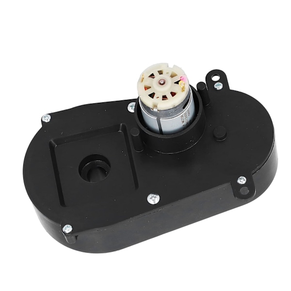 6600RPM girkasse med 12V motor, 12V motor RC elektrisk girkasse elbil fjernkontroll styrebytte for barnedrevet tur (Modell A (12V6600RPM)) Modell A (12V6600RPM)