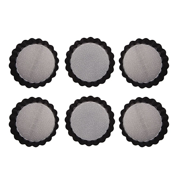 Quiche-vuoka Avtagbar botten Mini Pajform Set Pajform Lös botten Form Cheesecake Pan