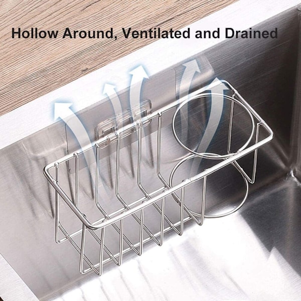 Svamp hållare för diskho Caddy - Diskho hållare för diskho, 2 tu-WELLNG Sink Caddy