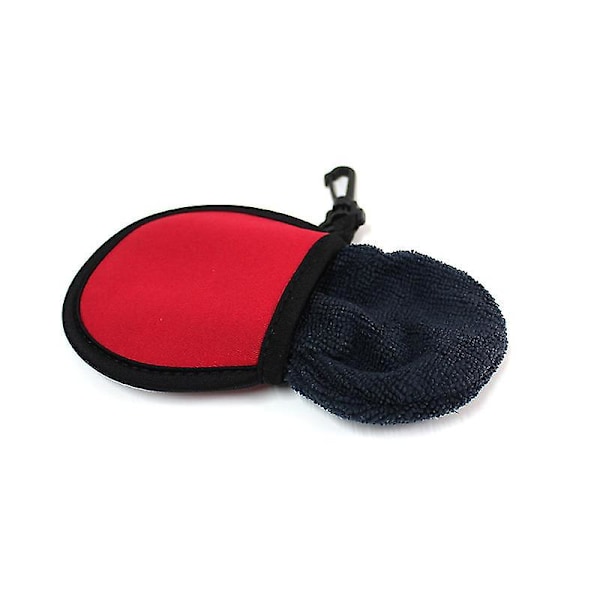 Golfballrengjøringspose med hengende belteklips Value Golftilbehør Ball Bricka Lommeveske POCKET POUCH