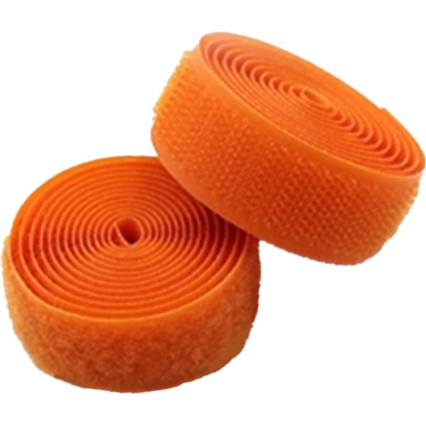 Ommeltava koukku- ja silmukkakarvanauha, 25 mm:n ommeltava nauha, ei-liimautuvat kiinnitysnauhat (oranssi, 25 mm x 10 jaardia) Orange 25MM x 10Yards