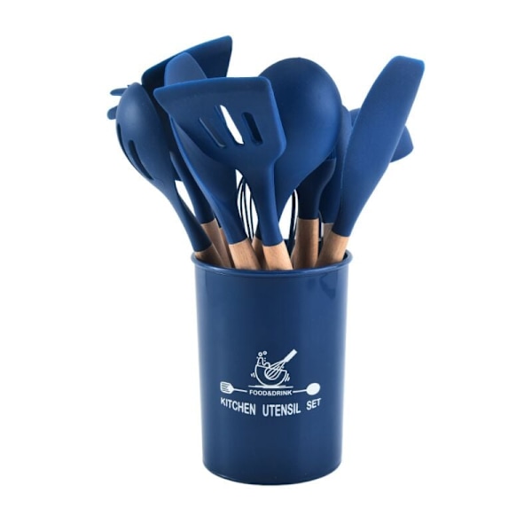 Köksredskap Non-Stick set med plastgaller Set för köksredskap (mintgrön)