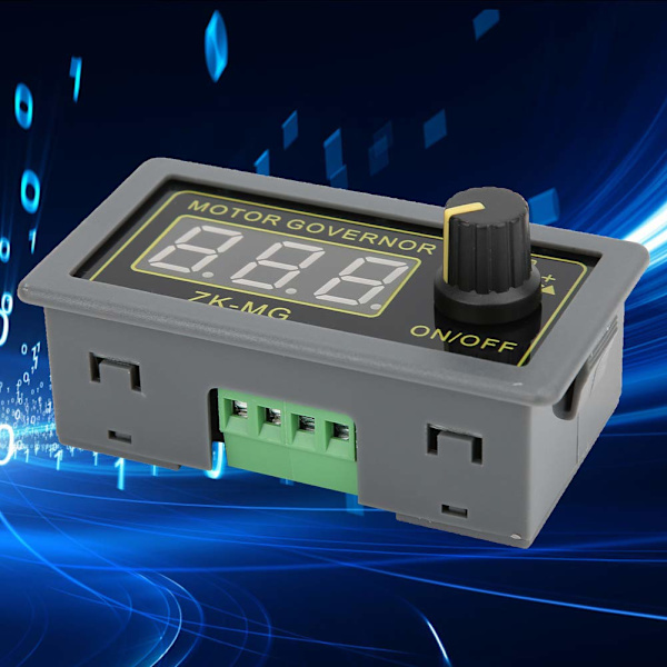 DC-motorstyreenhed, PWM-motorhastighedsregulator, LED-lys dæmper digital display-koder 5V 12V 24V_ma