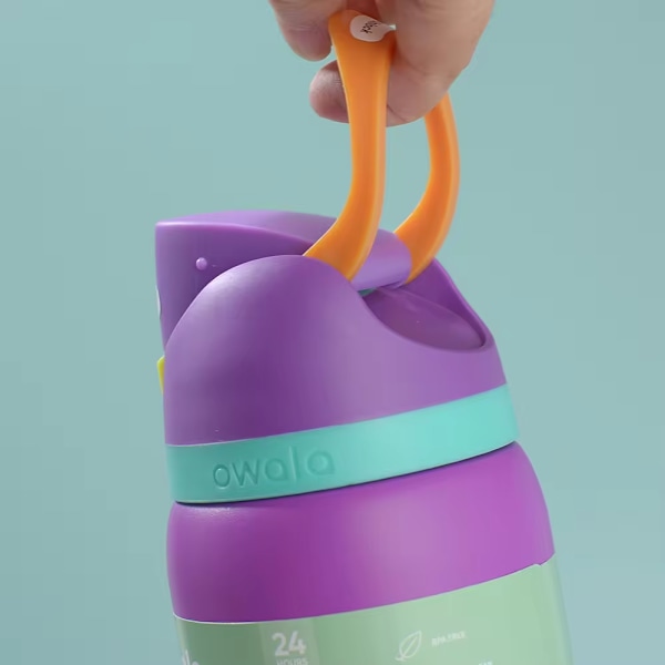 Vacuumisolerad sportflaska i rostfritt stål, den perfekta följeslagaren för utomhusäventyr White