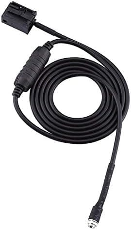 Keenso AUX ekstra lydinngangsadapterkabel for E85 E86 Z4 CD X3 E83 12 Pin Line for iPod