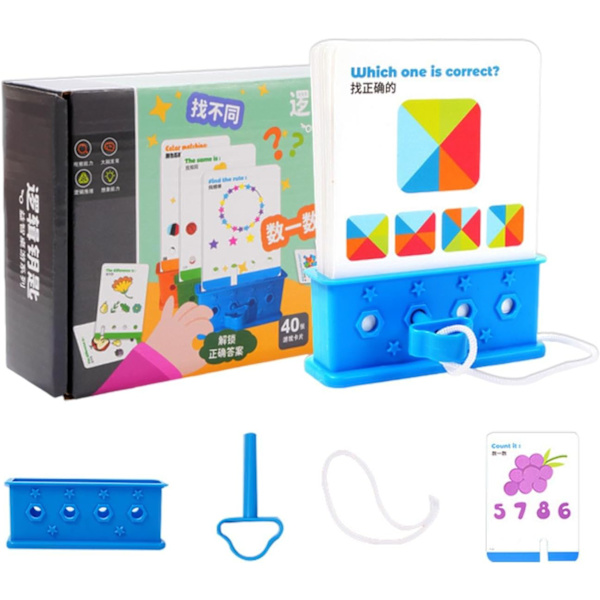 Kids Logic Key Toys | Oppimislelut ja loogisen ajattelun pelit lapsille Advanced