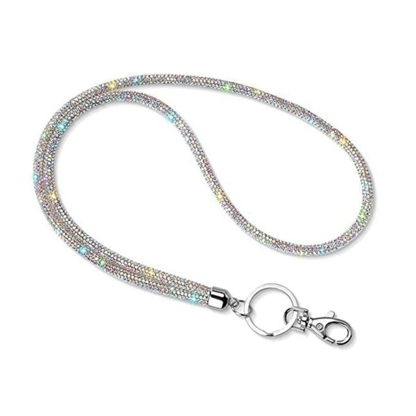 Strass Telefonhalskæde Krystalkæde Remme MULTIFÄRG multicolor 2 multicolor 2—max