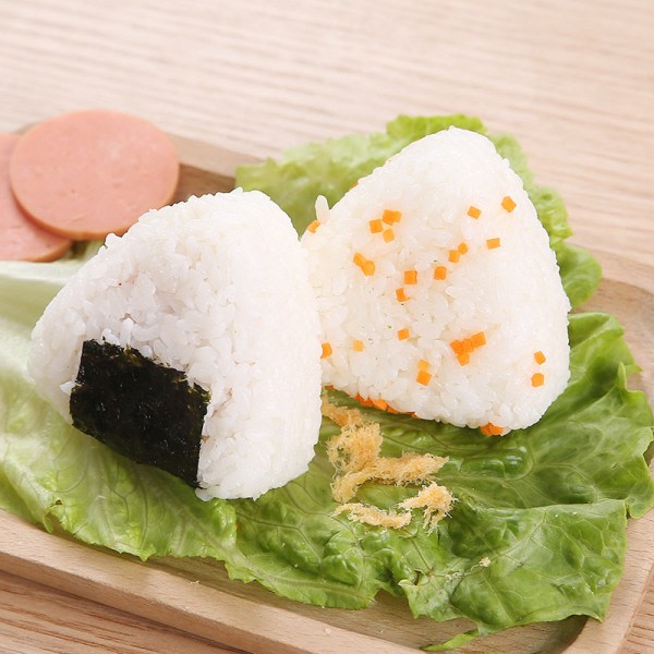 2 ST Risboll Bento Press Sushi Maker Mould Trekantig Sushi D SQBB