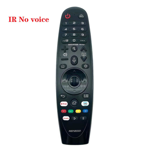 Ny Mr20ga Akb75855501 fjärrkontroll för Lg 2020 Ai Thinq Oled Smart Tv Zx Wx Gx Cx Bx Nano9 Nano8 utan röst