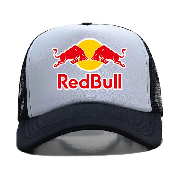Red Bull Flat Brim Racing Cap Utomhussport Solskydd Cap Herr G