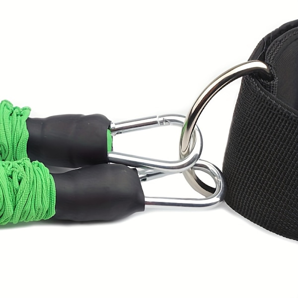 Benmuskelträningsband, studsande spänningsrep för Taekwondo-sparkar, resårband Grön (27.22 KG)