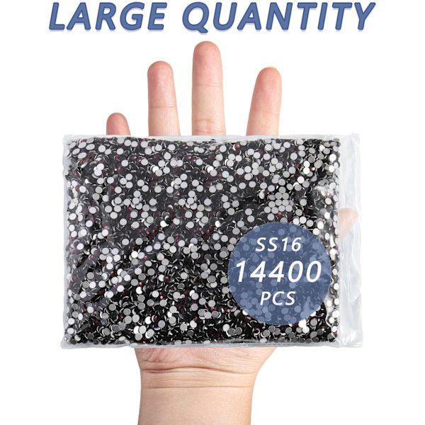 14400 kpl Burgundin värisiä litteitä timantteja DIY- käsitöihin, Ametisti, SS16, 3.8-4.0mm Amethyst SS16/14400pcs
