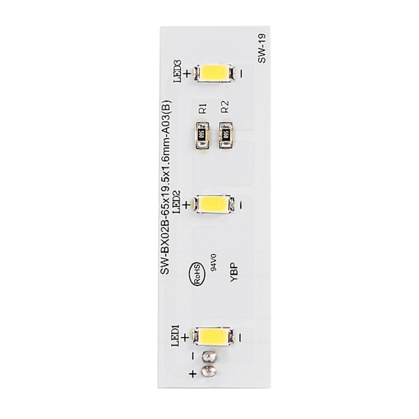 LED-lysstripe for kjøleskap, erstatning for ZBE2350HCA SW-BX02B, reparasjonsdel