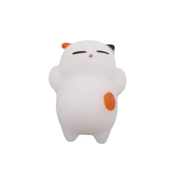 Anti-stressleksaker för katter, Squishies, Mini Cat Squeeze Toys Stress Moch