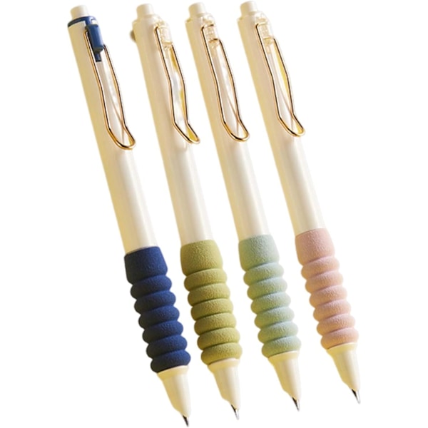 Infällbar fontänpenna påfyllningsbar bläckpenna 0,38 mm fin niB -titel Peninkless Writing Pen 4pcs Officprodukter