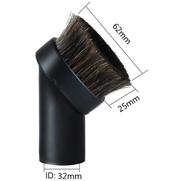 SQBB 7-i-1 dammsugarmunstycke, smal dammsugare, trappverktygssats 32 mm 35 mm, hållbar och pålitlig