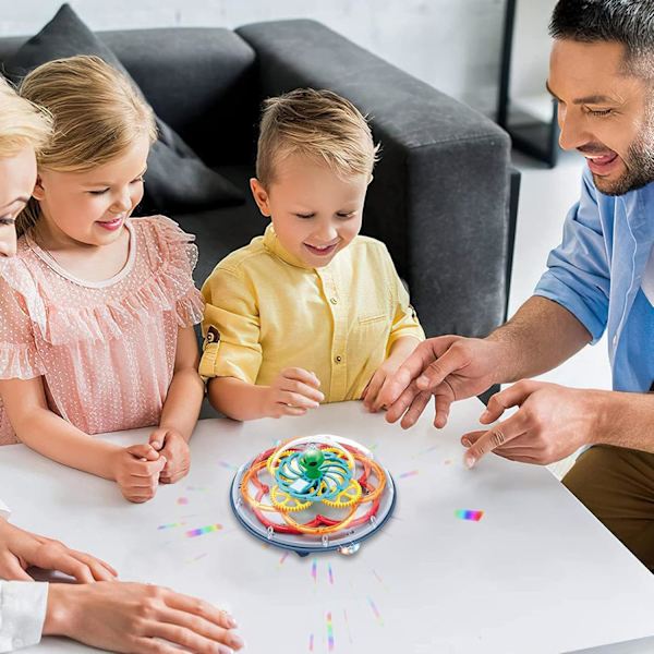 LED Lysende Flyvende Disk | Glødende Udendørs Spil til Børn & Familier