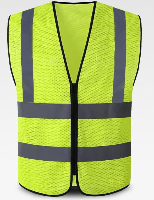Reflekterende jakke, sikkerhedsvest, stor-max