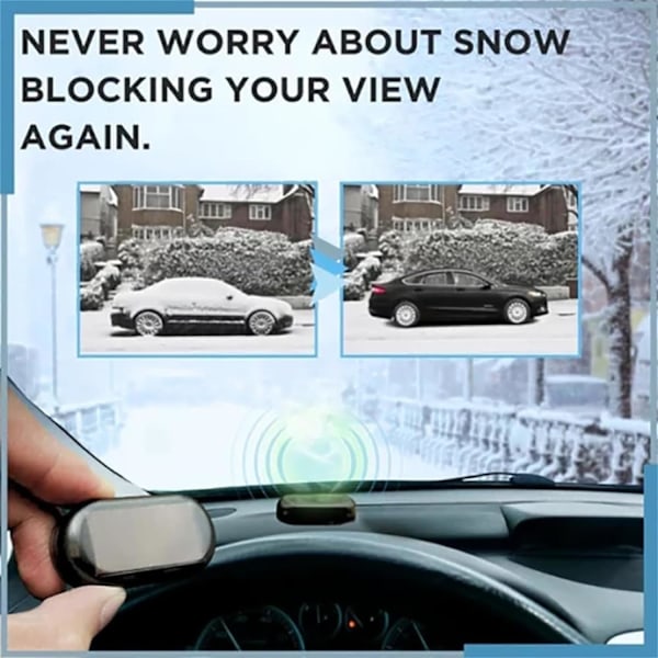 Elektromagnetisk Bildeicer, Mikrobølge Snøfjerningsenhet (2 stk) 2 pcs
