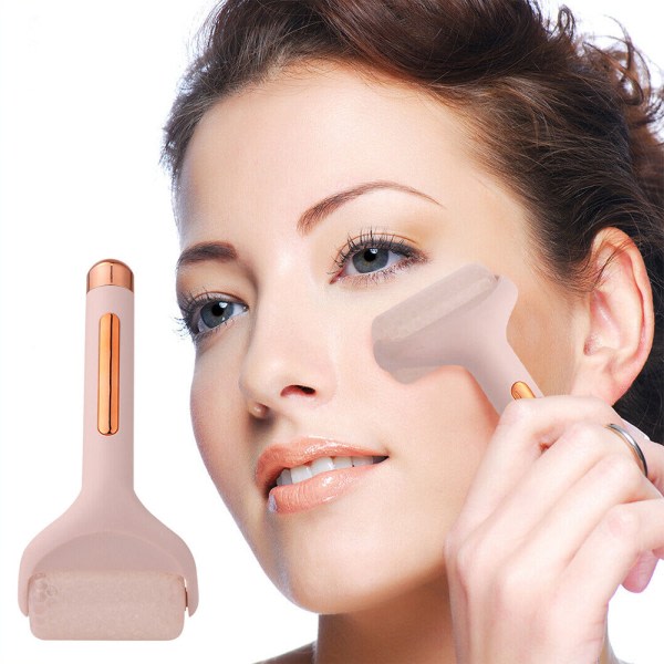 Facial Massager Roller & Gua Sha Set Ansiktsskönhetsverktyg
