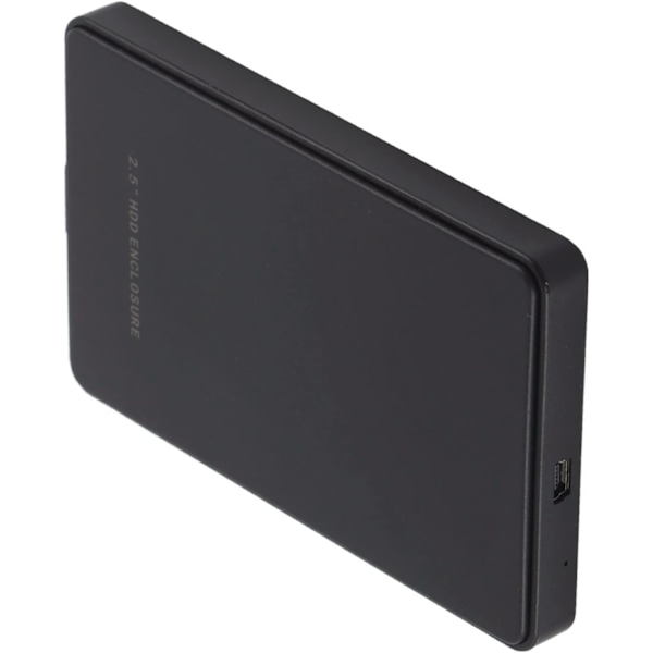 Höghastighets 2.5 IHard Drive-hölje Extern Lagring, USB2.0 IDE Parallell Port Box för PC Notebook-datorer