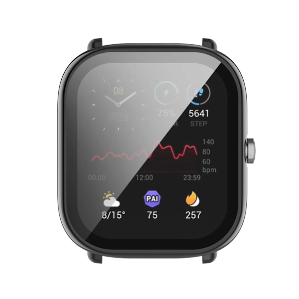 Pc Skydd För Amazfit Bip U/Bip U Pro Full Screen Protector Case För Amazfit Pop Pro Watch Skydd Shell Tillbehör Clear