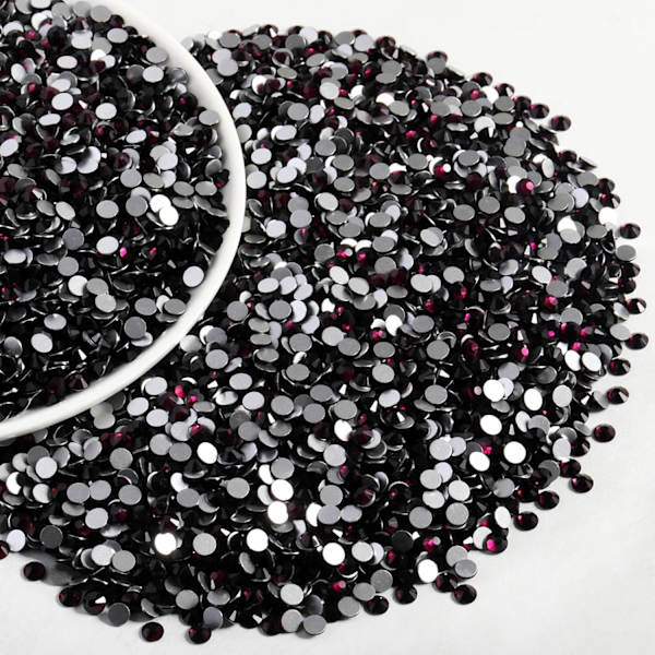 14400 st Burgunderplattor för DIY-hantverk, Ametist, SS20, 4,6-4,8 mm Amethyst SS20/14400pcs