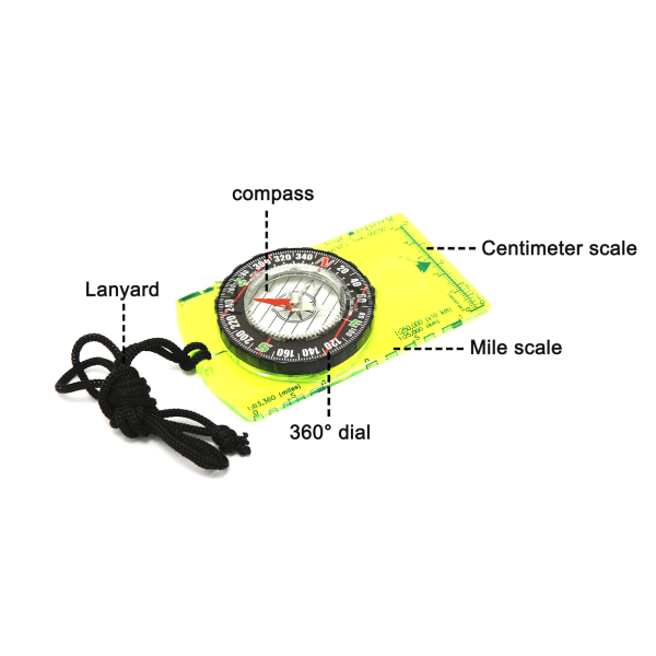 SQBB Professionell kompass Multifunktionell kartläsning Kompass Orienteringskompasser
