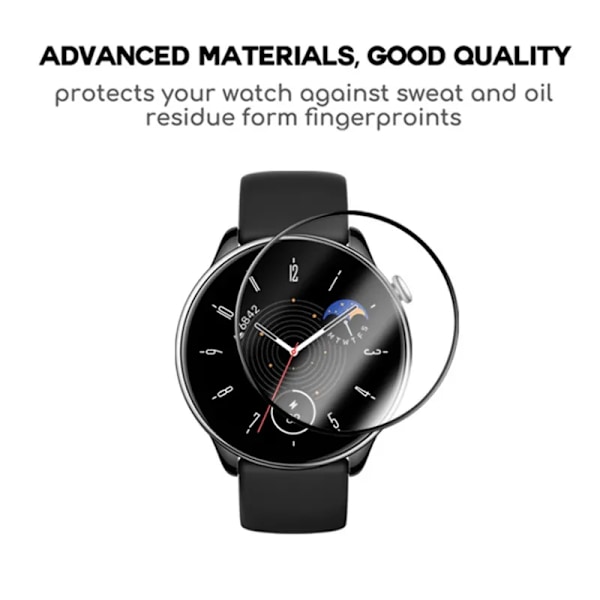 1-2 kpl Näytönsuojaa Amazfit GTR Mini GTR 4 3 2 Pro 2E Älykellolle Täyspeite Suoja Kovetettu Kalvo GTR3 GTR4 Lasille Amazfit GTR 4 2 kpl